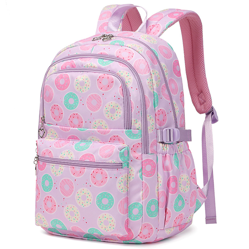 Large School Backpack for Kids Girls School Bags Teen Primary Bookbags Set Children Backpack with Lunch Box and Pencil Case