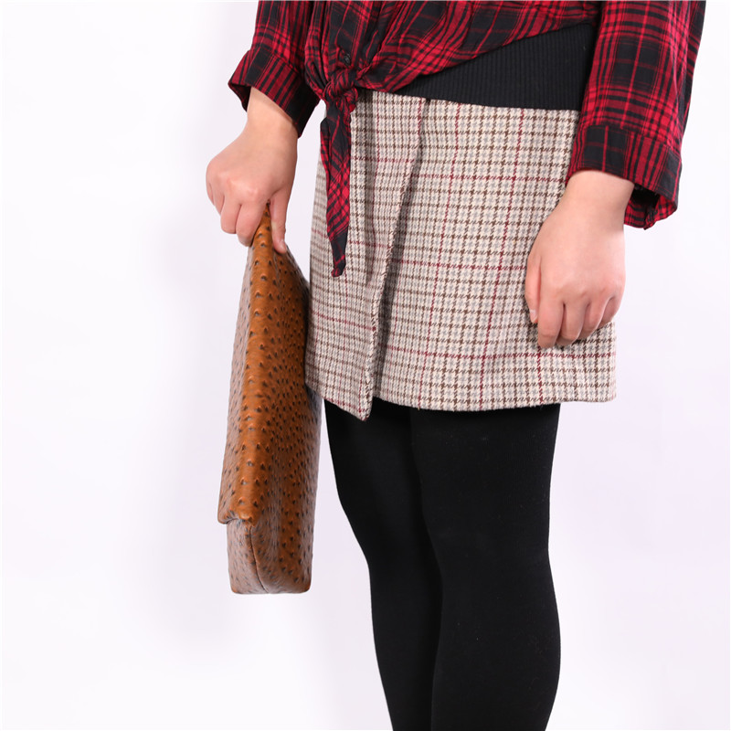 TOPHIGH New Arrival Ostrich Snake Pattern Clutch Women Luxury Brand Day Clutch Handle Brand Handbag Lady Bag Purse