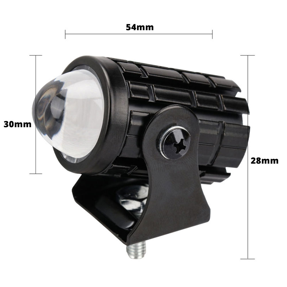 20W Car Motorcycle LED HeadLight Dual Color Spotlights Work Spot Lamp Truck SUV Driving Fog Lamp Headlamp Accessorie 12V 24V