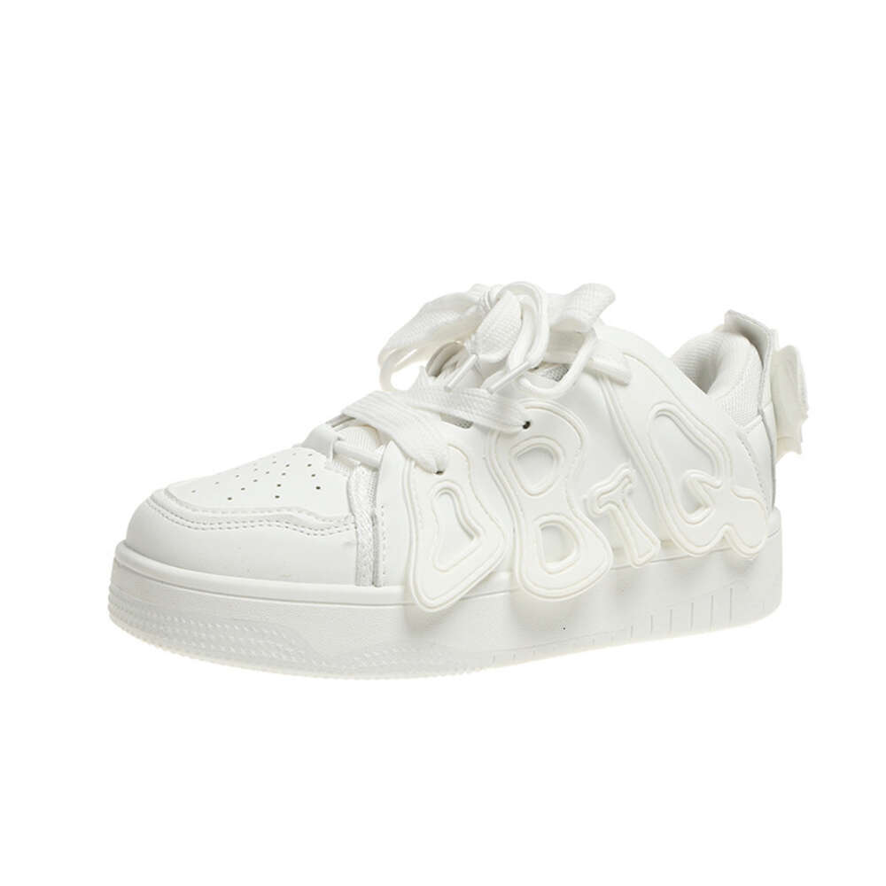 Ddmysports Dopamine China Chic Bread Plate Female Alphabet Shoes Spring New Round Ead In Design Casual Sneakers OUTDOOR