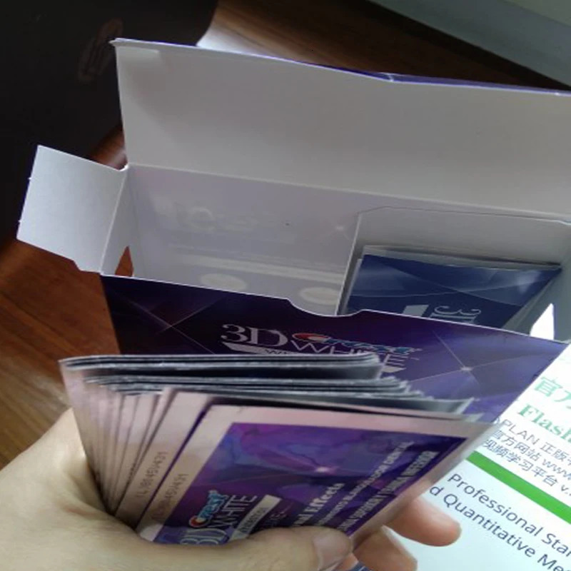 3D Teeth Whitening White Strips Professional Effect Original Oral Hygiene Dental Teeth Brush Tooth Whiteing Strips toothbrush 240621