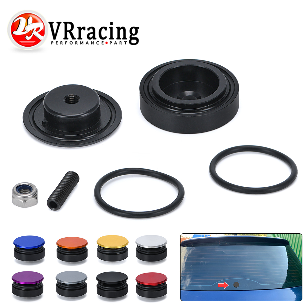 1 Set Aluminum Car Rear Wiper Delete Kit Plug Cap for 2025 new Honda Acrua Toyota Mazda Nissan Kia Universal Car Accessories
