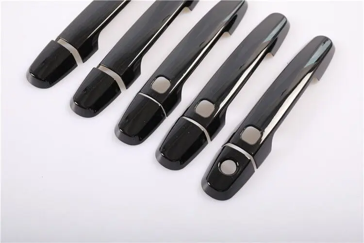 For Toyota RAV4 RAV 4 2025 2006 2007 2008 2009 2010 2011 new 2012 2013 Gloss Black Chrome Car Door Handle Covers Styling Accessories