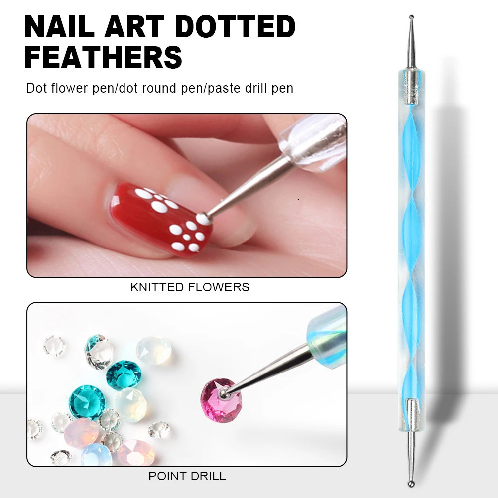 Acrylic nail art professional set glitter full set nail art nail art liquid decoration Crystal Brush beginner tips professional 240621