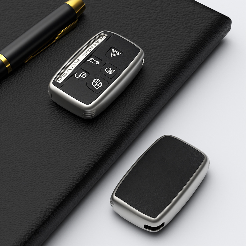 Luxury Car Key Cover Case Shell Fob For Land Rover Range Rover Sport Evoque Freelander2 Soft Car Key Coque Interior Accessories