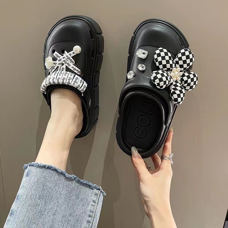 Platform Slippers Summer Women's Sandals 6cm Wedges Ladies Outdoor Clogs Thick Street Beach Slides Girls Flip ps Garden Shoes 7ba