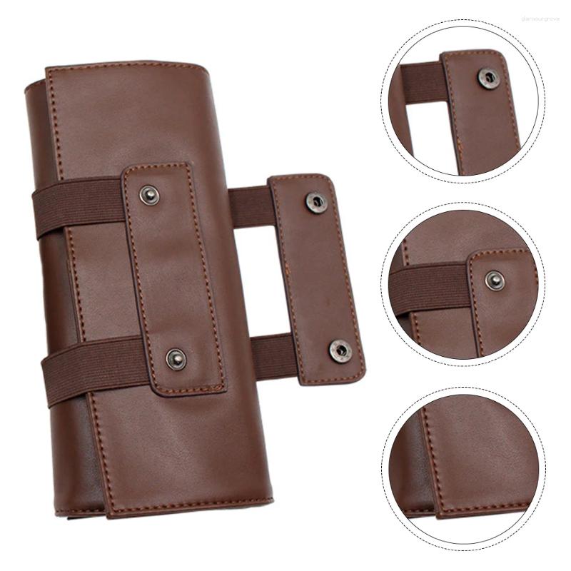 Hair Scissor Holster PU Salon Barber Shear Hairdressing Waist Holder Case Bag For Hairdressers Stylist Black