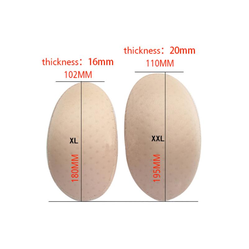 2pcs Enhancing Underwear Pad Stickers Hip Up Padded Bum Shapewear Hip Enhancer For Crossdresser