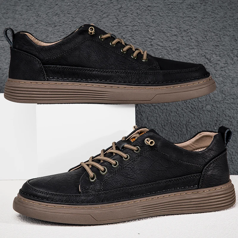 Genuine Summer Oxford Breathable Outdoor Sneakers Handmade Leather Casual Shoe Walking Shoes Men 596c s