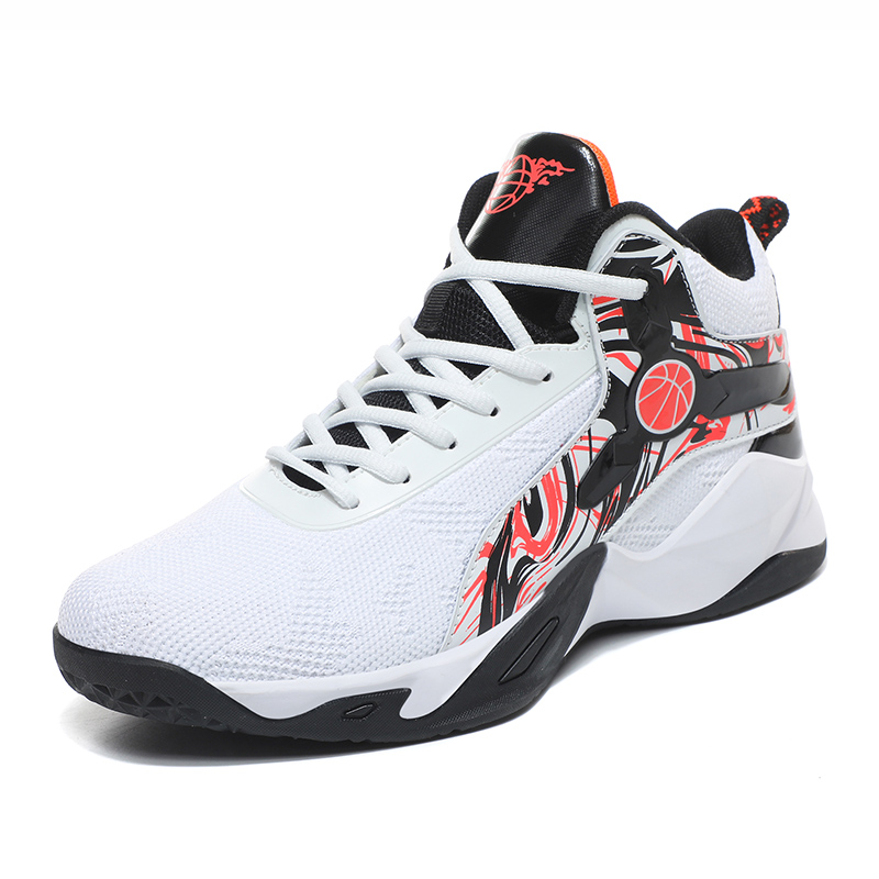 Sneakers Men Basketball Shoes Breathable Non-Slip Outdoor Sports Shoes Gym Training Athletic High Top Basketball Sneakers Women