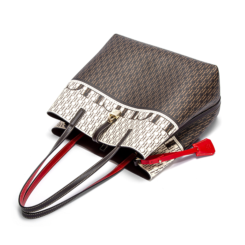Luxury Brand 2024 Summer Women's Fashion Jacquard Handbag Large Capacity Travel Shoulder Bag Retro Evening Banquet Wrist Bag