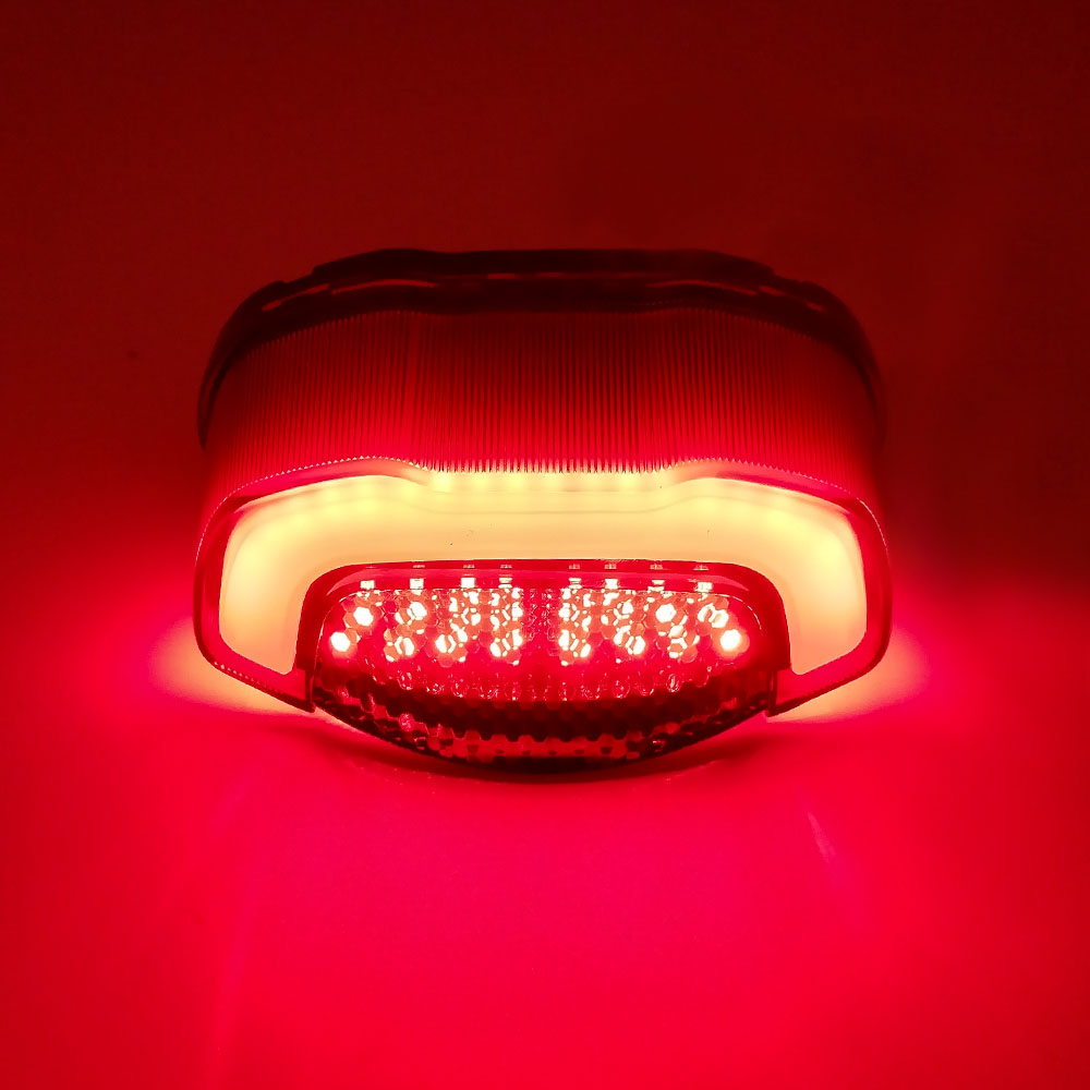 Modified Motorcycle LED Integrated Tail Light With Turn Signal For Honda CB650R CB300R CBR650R Brake Stop Running Indicator Lamp