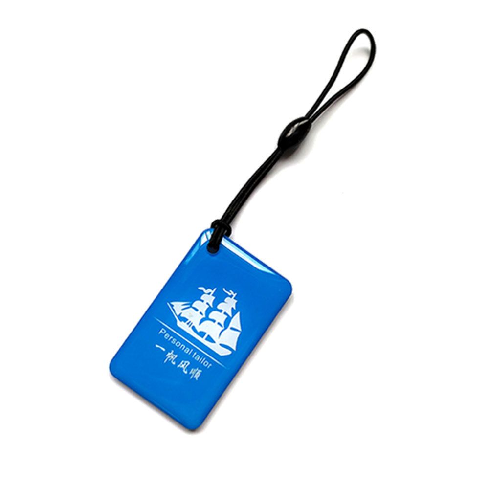 1Pcs IC 13.56MHz UID Writable Keyfobs Changeable S50 1K RFID NFC Waterproof Rewritable Keychain Key Tag Card