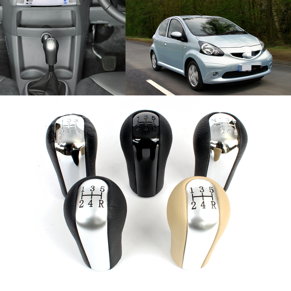 5/6 Speed Manual new Stick Gear Shift Knob For Toyota Aygo 2005 2006 2007 2025 2008 2009 2010 2011 2012 2013 2014