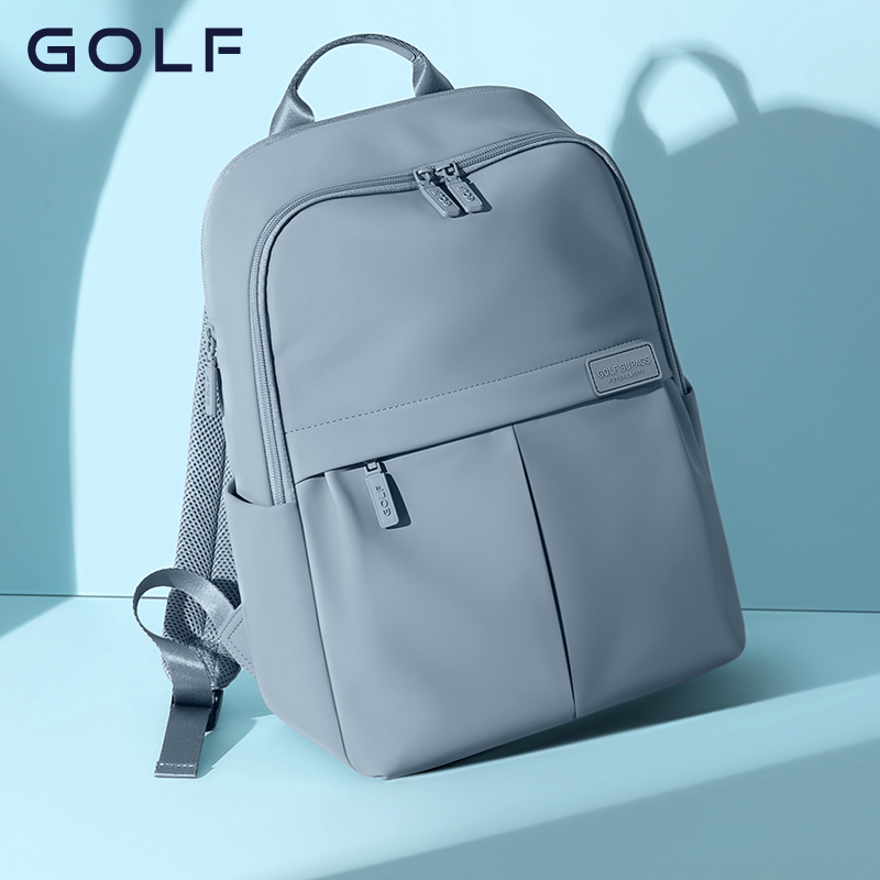 GOLF backpack, fashionable and casual trend, middle and high school student backpack, female commuting computer backpack, travel