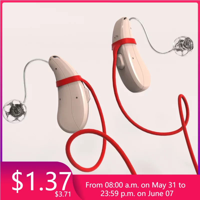 Hearing Aids Anti Lost Clip for Earphone Silicone Elastic Rope Holder Sound Amplifier Waterproof Glasses Lanyard for Senior 2023