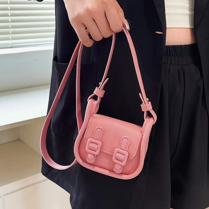 Mini Saddle Bag for Woman Crossbody Portable Lipstick Tote Bag Female Shoulder Bag Small Square Lady Handbag сумка женская