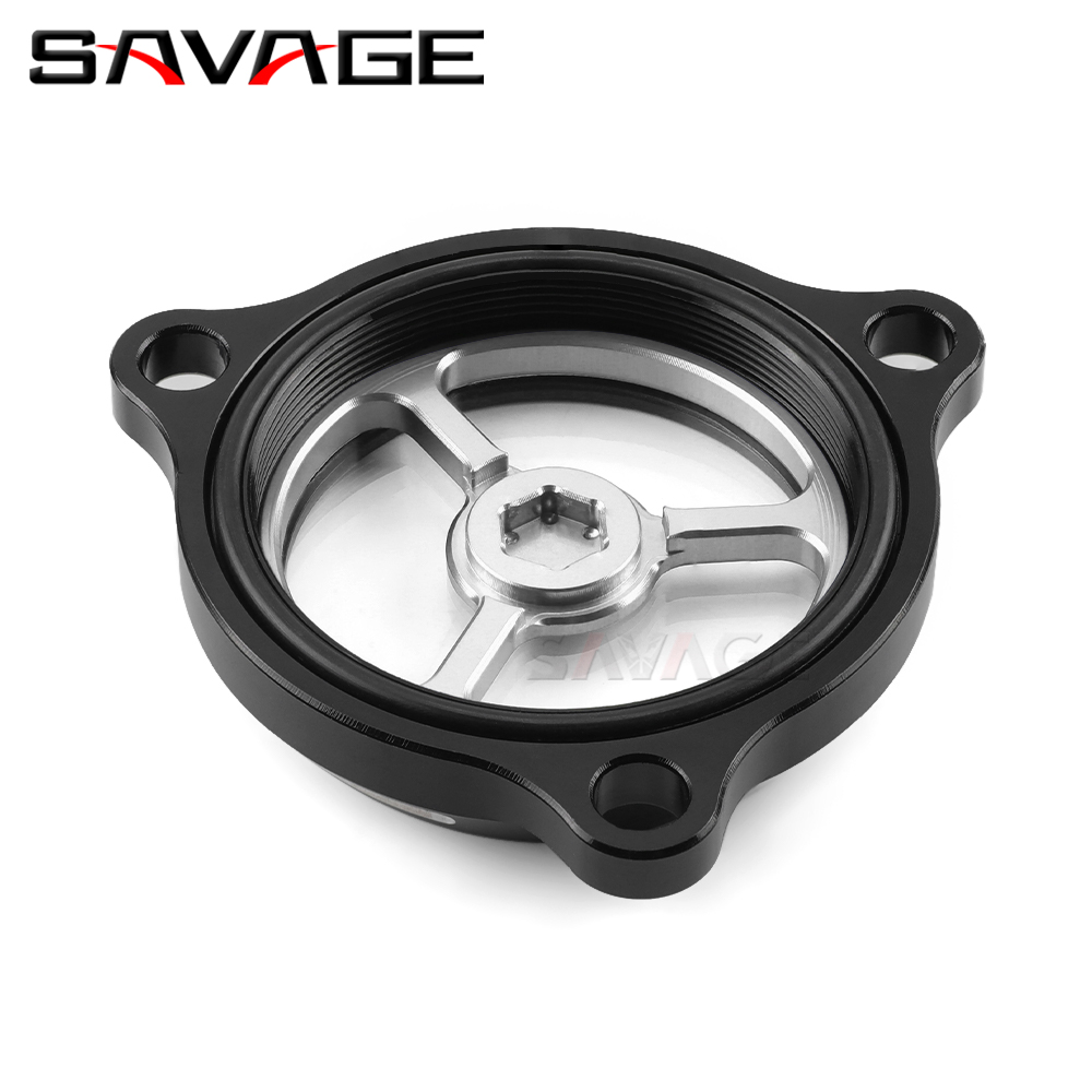 Transparent Engine Oil Filter Cover Cap For SUZUKI DRZ 400 E/S/SM LTZ 400 LTR 450 UH UX UC 125 150 200 Burgman Sixteen Epicuro