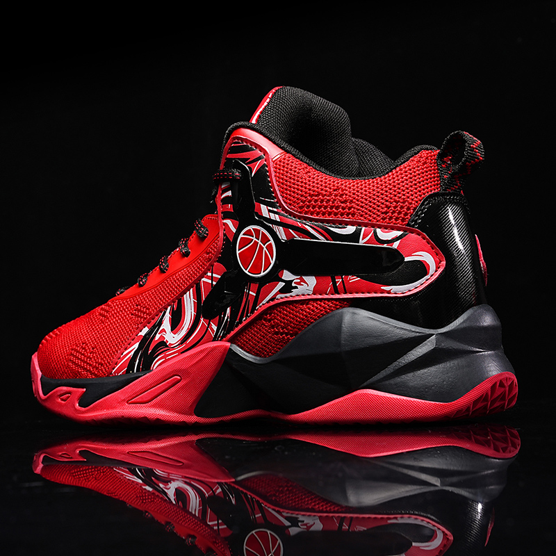 Sneakers Men Basketball Shoes Breathable Non-Slip Outdoor Sports Shoes Gym Training Athletic High Top Basketball Sneakers Women