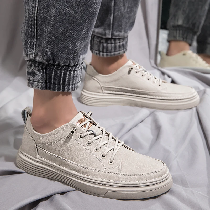 Genuine Summer Oxford Breathable Outdoor Sneakers Handmade Leather Casual Shoe Walking Shoes Men 596c s