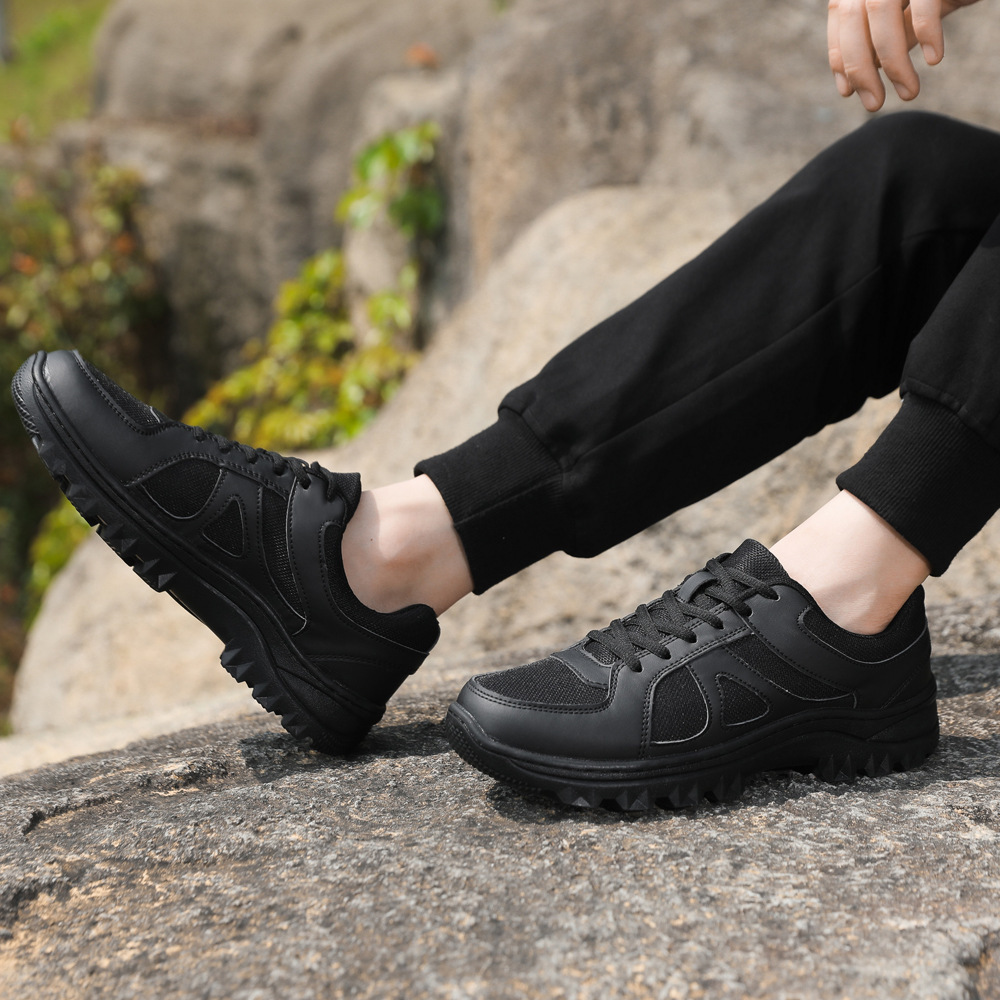 Labor insurance shoes outdoor hiking shoes mesh breathable casual sports shoes training work shoes