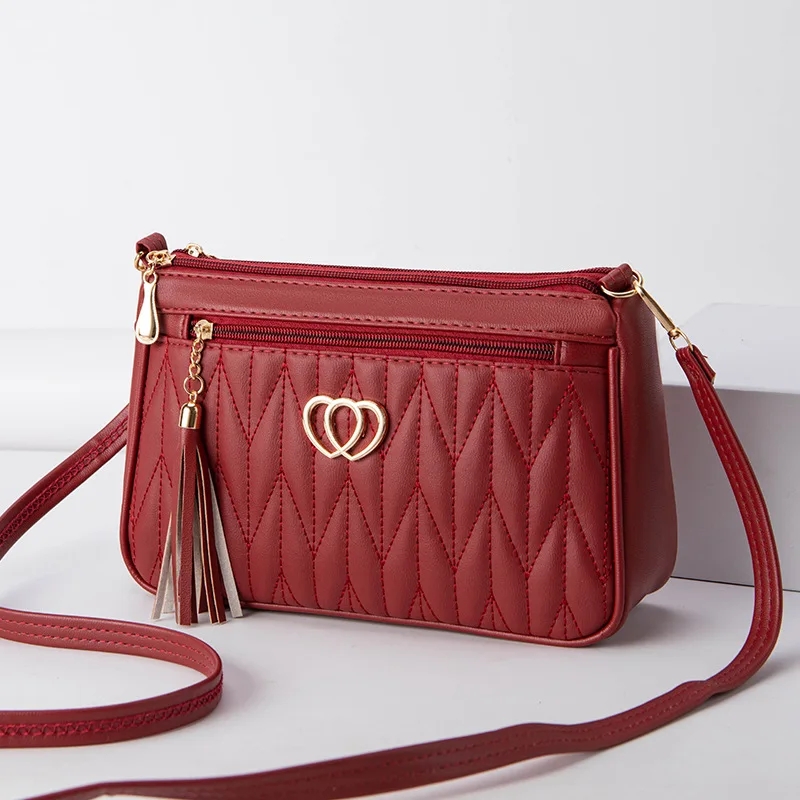 Women's New 2023 Summer Small Purse Large Capacity Versatile Crossbody Messenger Bag Middle Aged Mom Mobile Purse Bag