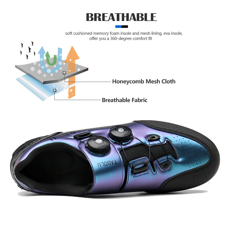 2023 Cycling Sneaker MTB Cleat Shoes Men Sports Dirt Road Bike Boots Speed Sneaker Racing Women Bicycle Shoes for Shimano SPD SL
