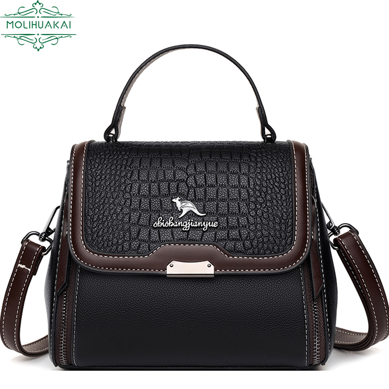 High Quality Leather Small Bucket Shoulder Bags for Women 2022 New Messenger Bags with Strap Designer Crossbody Bag Sac A Main