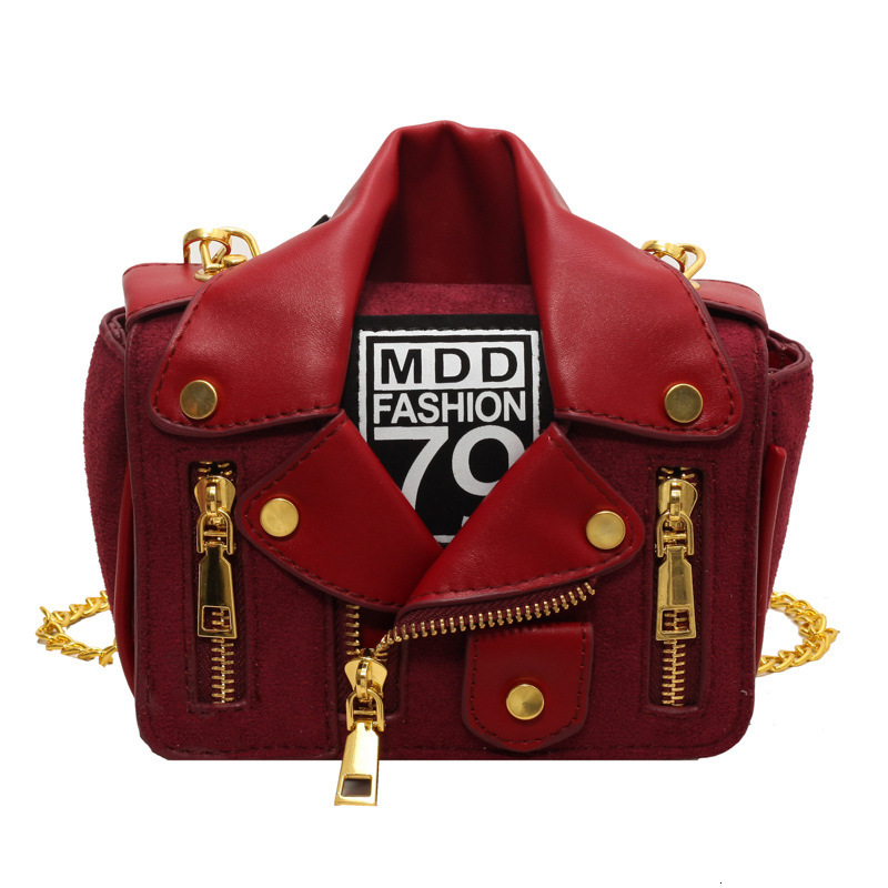 Rivet Clothes Shape Shoulder Fashion Women's Ins Jacket Coat Crossbody Small Square Bag H6.22#38 ddmy b006