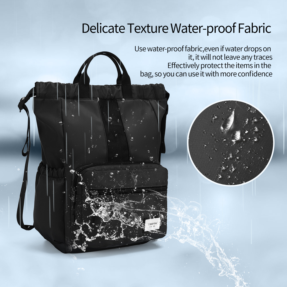 Lifetime Warranty College Schoolbag For Men 14inch Laptop Backpack Waterproof Folding Bag For Men For Women Male Travel Backpack