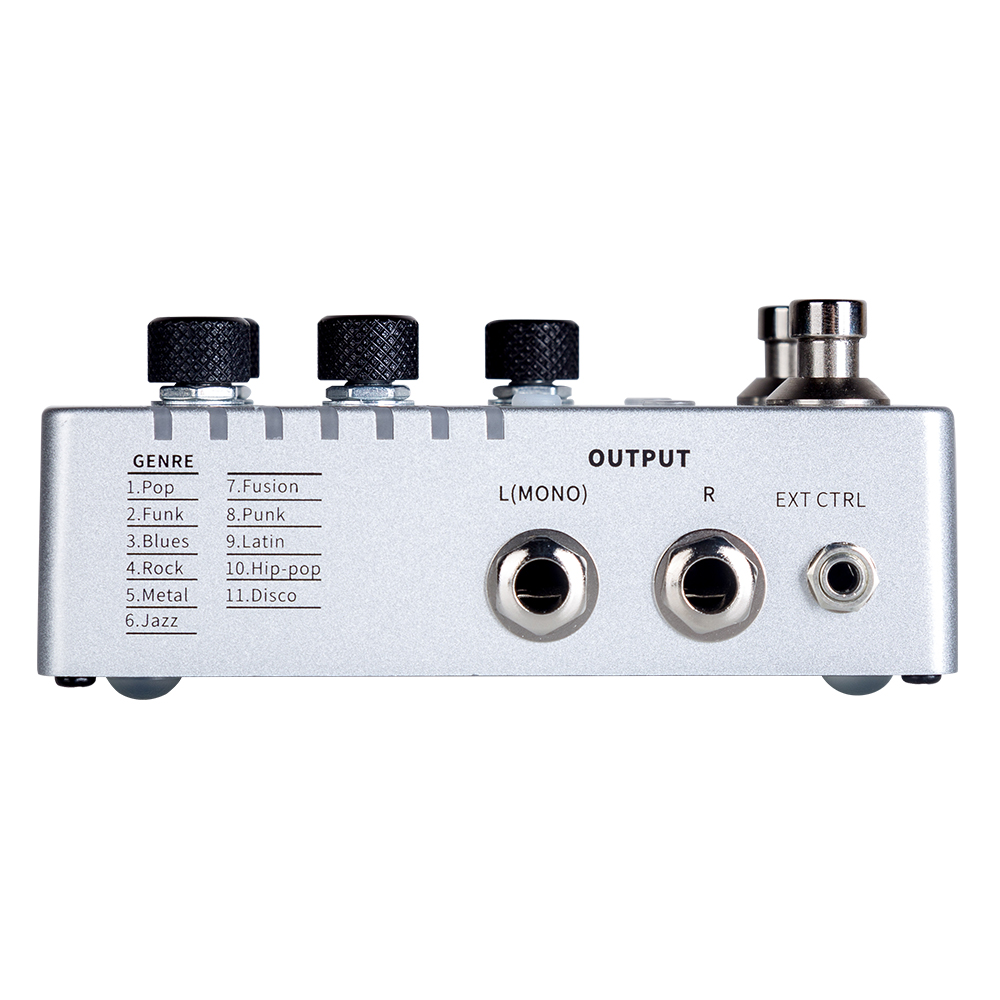 MOOER GROOVE LOOP X2 Guitar Stereo Looper Pedal 14 Save Slots Drum Machine Pedal 121 Different Drum 10-minute Capacity Per Track