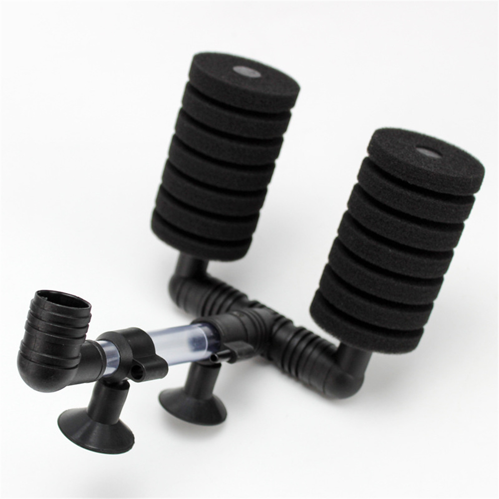 Bio Sponge Filter Fish Tank Filter Sponge Filter Aquarium Biochemical Sponge Filter Fish Tank Air Pump XY-2822