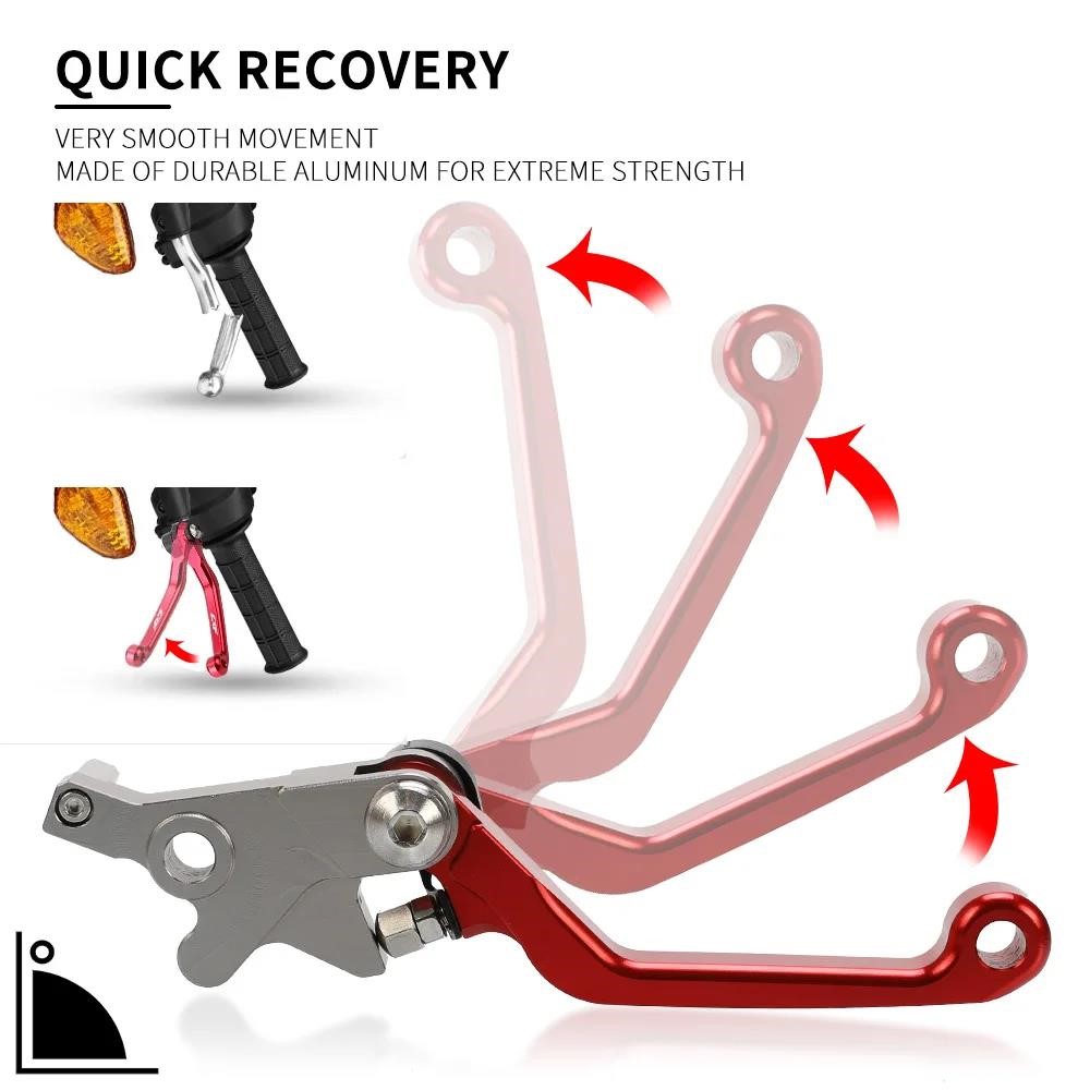 Dirt Bike Pivot Foldable Brake Clutch Lever For Honda XR 230 250 400 650 R XR230 XR250 XR400 MOTARD XR650R Motocross Accessories