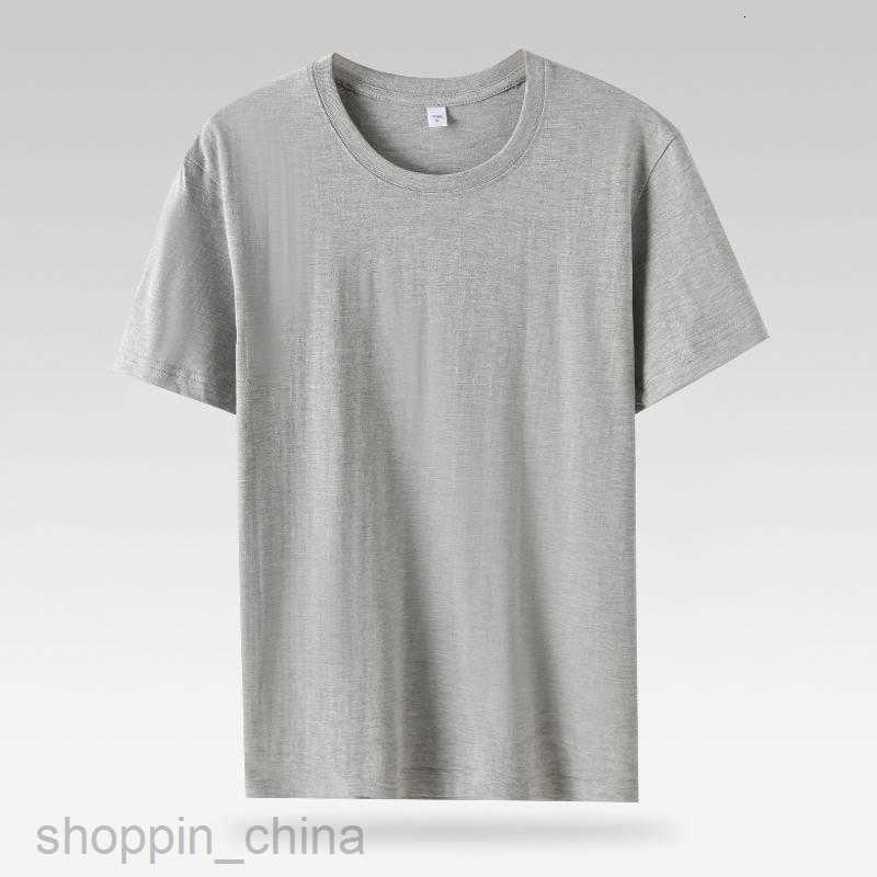 Men's T-Shirts 220g pure cotton t-shirt blank short sleeved summer men and women cultural shirt 180g T-shirt solid color white mens blank shirt b