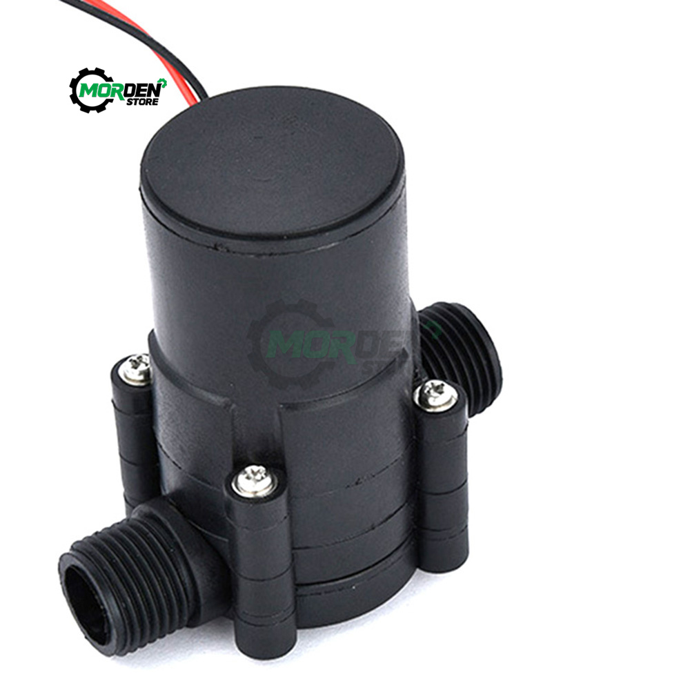 DC 9.8V-18.5V Mini High Power Hydroelectric Turbine Water Flow Generator Electric Hydroelectric Hydro Generator Power Supply