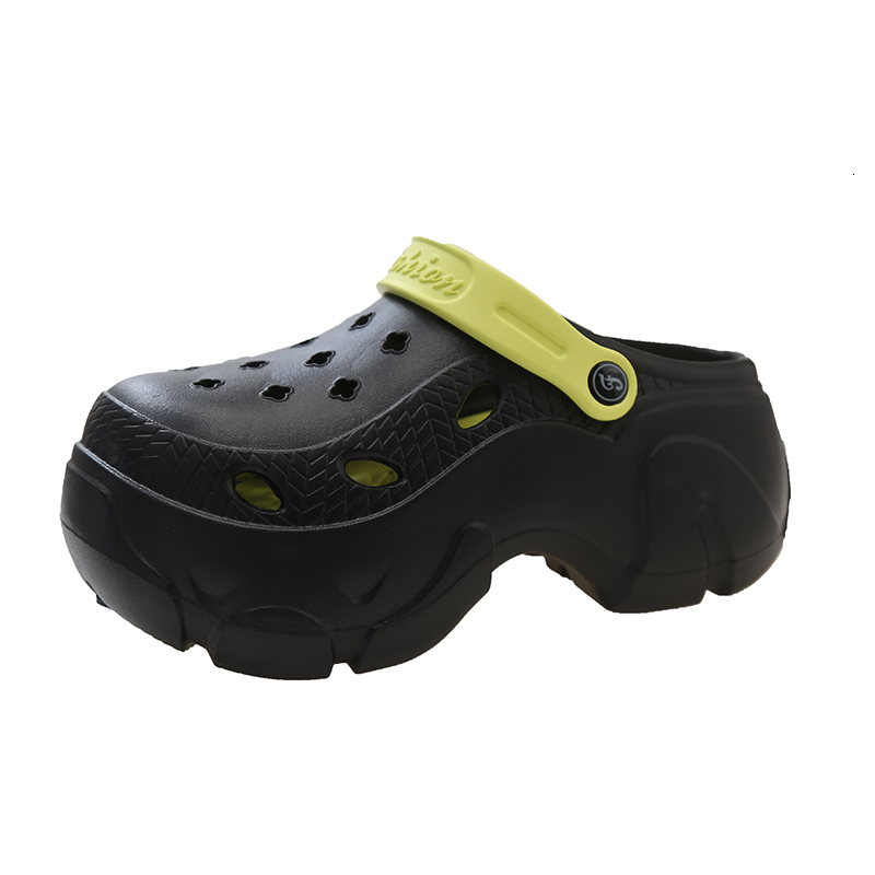 Ddmysports Cute Aron Colored Cave Shoes For Women To Wear On The Outside New Thick Soles With Increased Dopamine Content And A Cool Beach OUTDOOR