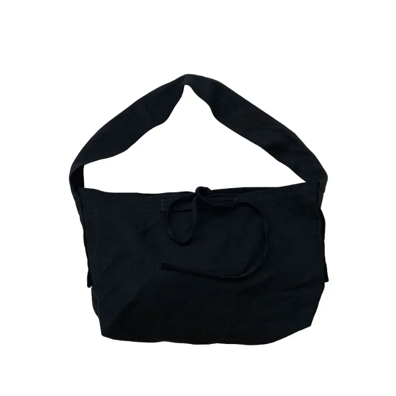 Women Leisure Bandage Crossbody Bag Canvas Shoulder Bags Female Multi-purpose Messenger Bag Student Bag Sac Courses Reutilisable