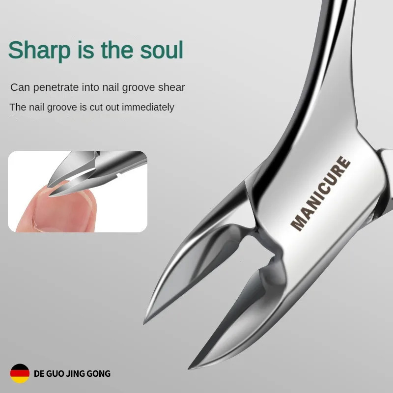 Manicure Set Pedicure Sets Nail Clipper Stainless Steel Professional Nail Cutter Tools with Travel Case Kit i240621