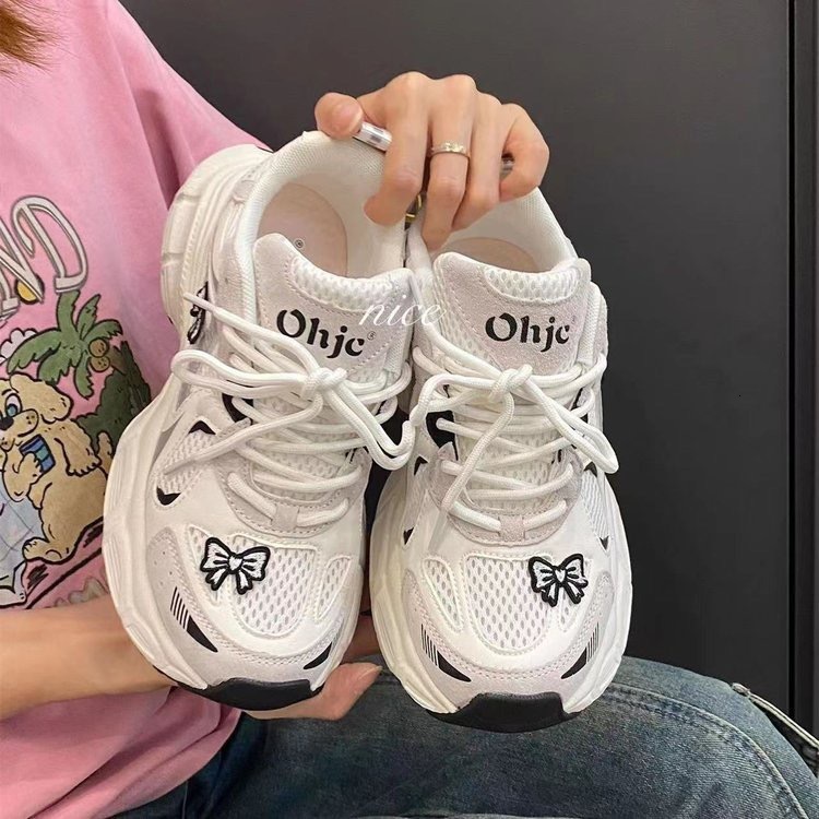Ddmyoutdoor Casual Sports New Summer Ins Fashion Versatile China Chic Niche Design Thick Soled Dad Shoes Women