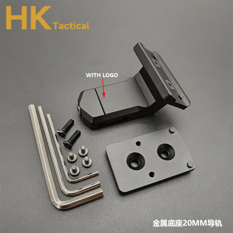 Tactical ARIS Offset Optic Mount 45° Degree Offset For RMR Red Dot Sight Base Fit Hunting 20mm Rail Airsoft Accessories