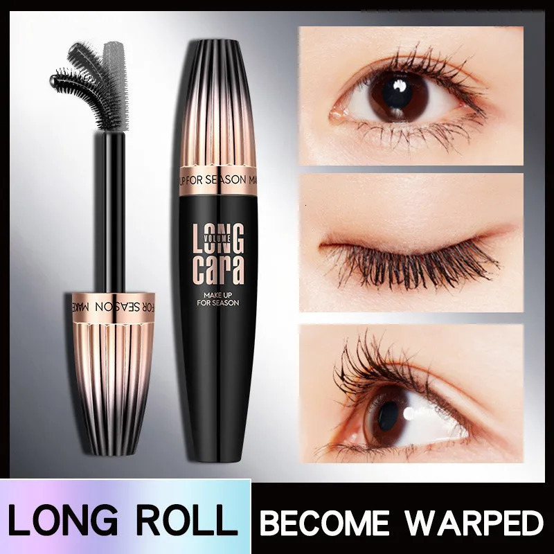 My Amazing Lashes Mascara Black 4D Silk Fiber Eyelashes Lengthening Mascara Waterproof Lash Black Eyelashes Extension Mascara 240621