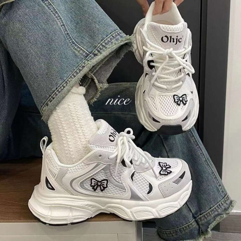 Ddmyoutdoor Casual Sports New Summer Ins Fashion Versatile China Chic Niche Design Thick Soled Dad Shoes Women