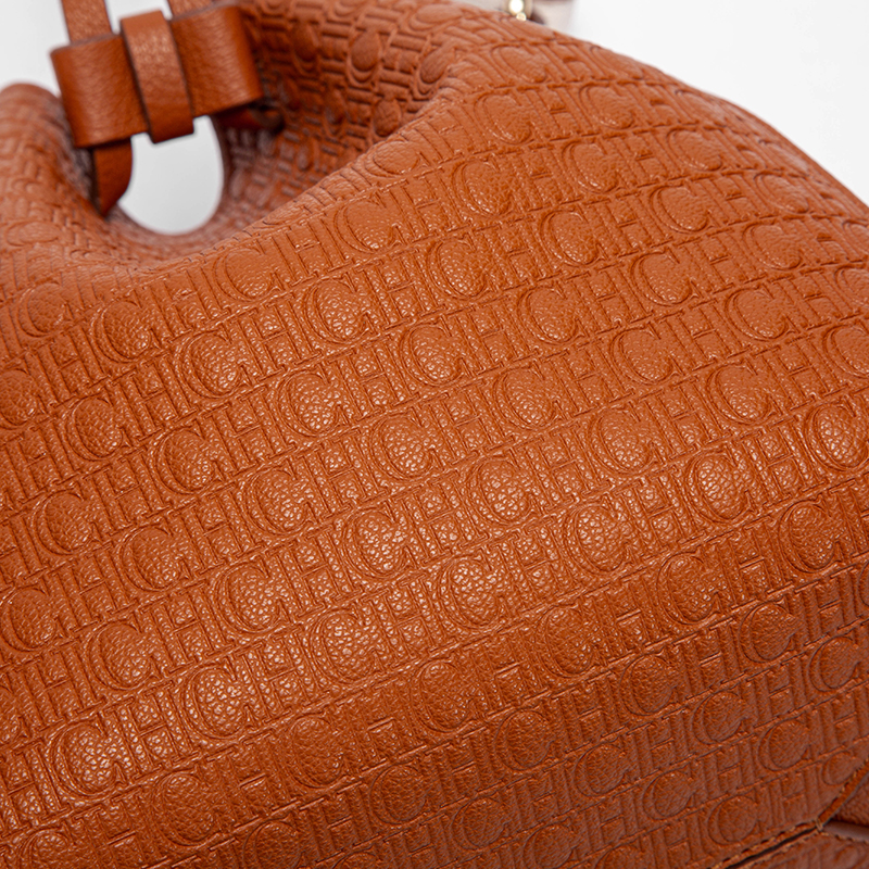 Solid Color Minimalist Women's Shoulder Bag with Drawstring Design, Large Capacity and Versatile, Fashionable