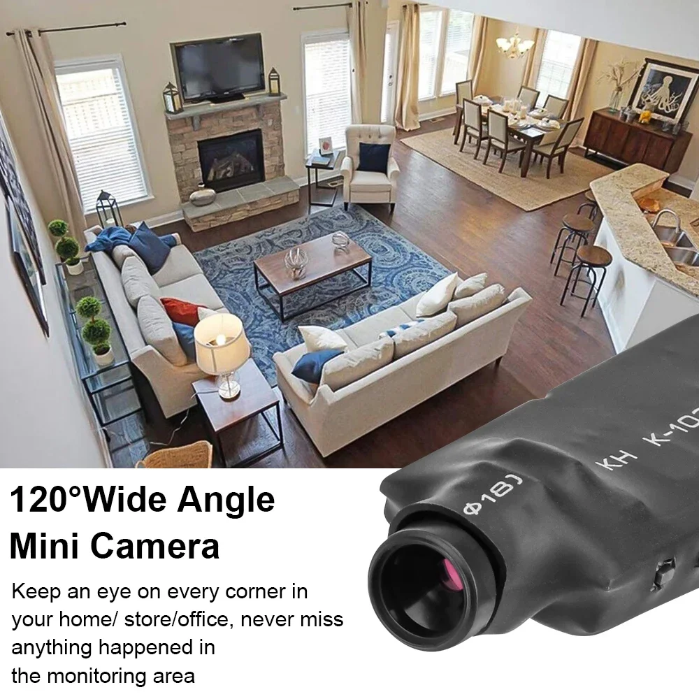 DIY WiFi IP Mini Camera DV 1080p P2P Kamera Enregistreur vidéo Home Security Micro CamCrorder Monitor