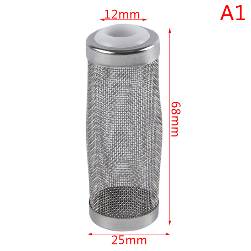 Stainless Steel Filter Inlet Case Mesh Shrimp Nets Set Special Shrimp Cylinder Filter Inflow Inlet Protect Aquarium Accessories