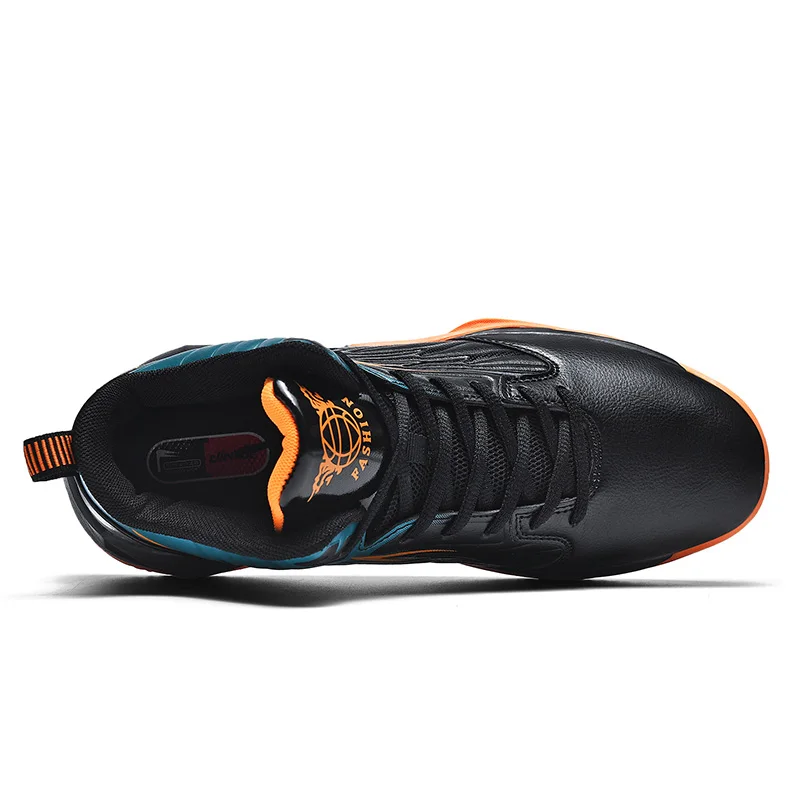 2023 New Retro Basketball Shoes for Men Lace-Up High Top Sneakers Basketball Breathable Women Basketball Shoes Outdoor Athletic