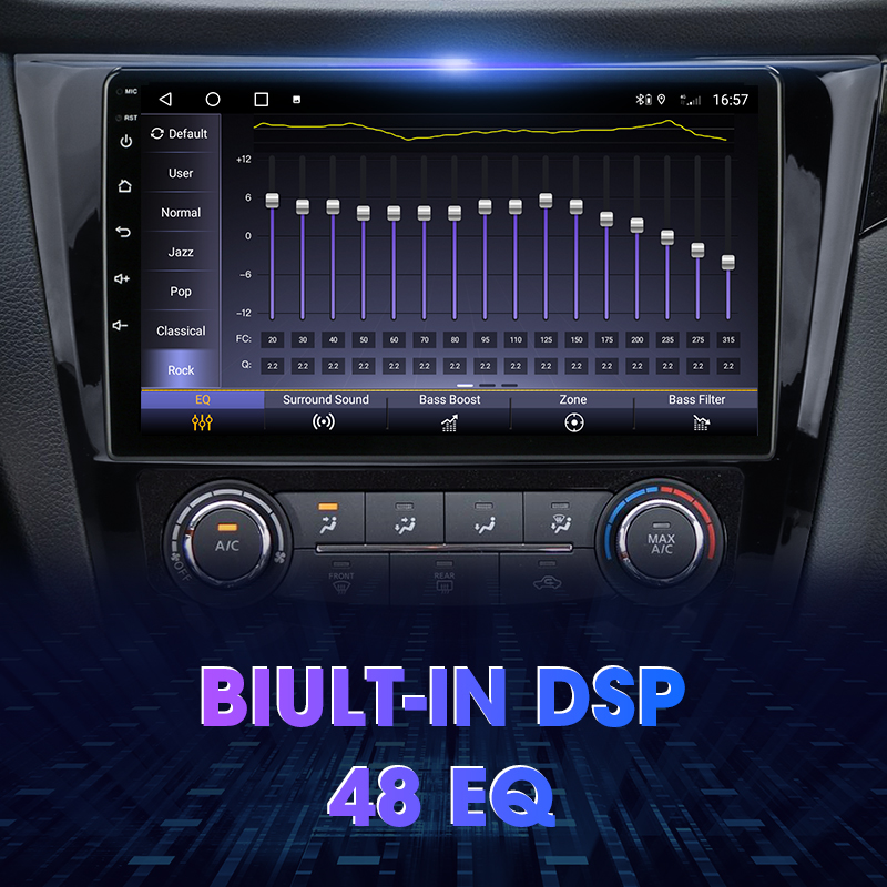 Srnubi 2 Din Android Car Radio for Nissan Rogue X-Trail X Trail 3 T32 2013 - 2017 Qashqai 2 J11 Multimedia Player Carplay Auto