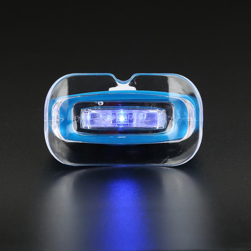 Teeth Whitener LED Light Teeth Whitening Blue Light UV Light Laser Lamp Tool Tooth Beauty Health No Sensitivity Battery Powered