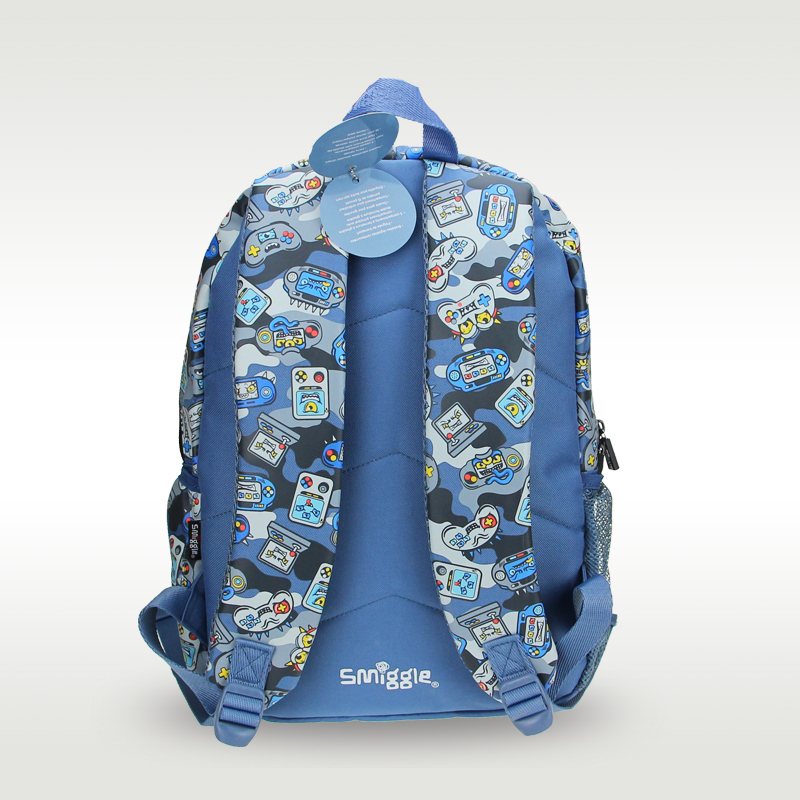 Australia Smiggle Original Children's Schoolbag Boys Shoulder Backpack Play Game School Supplies 7-11 Years old 16 Inches