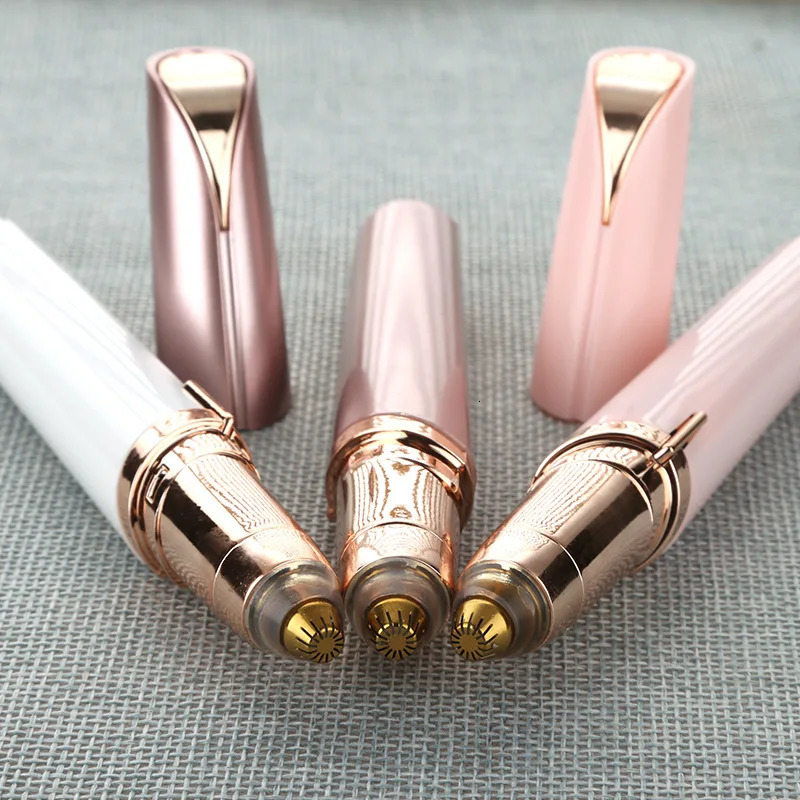 USB Electric Eyebrow Trimmer Painless Eye Brow Epilator Mini Shaver Razors Portable Nose Hair Remover Depilator Make Tool i240621